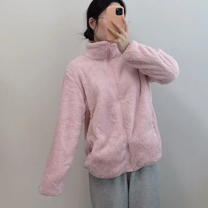 [당일발송/  도톰 !!] 포근 구름빵 양털 후리스(5color) 상세 이미지 18