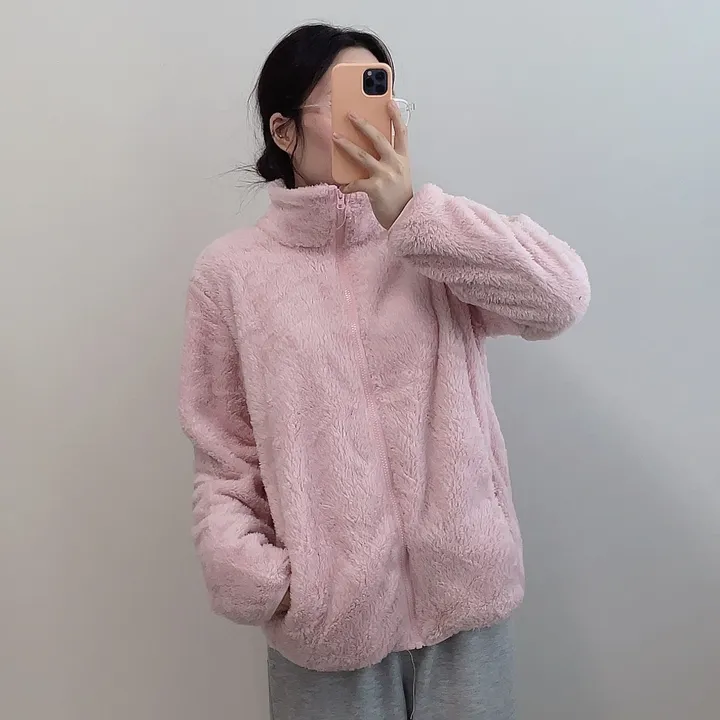[당일발송/  도톰 !!] 포근 구름빵 양털 후리스(5color) 상세 이미지 19