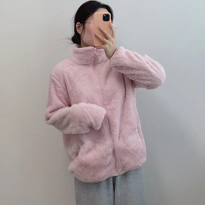 [당일발송/  도톰 !!] 포근 구름빵 양털 후리스(5color) 상세 이미지 20