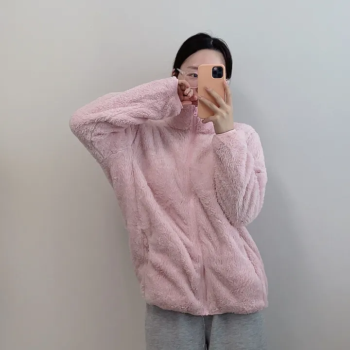 [당일발송/  도톰 !!] 포근 구름빵 양털 후리스(5color) 상세 이미지 21