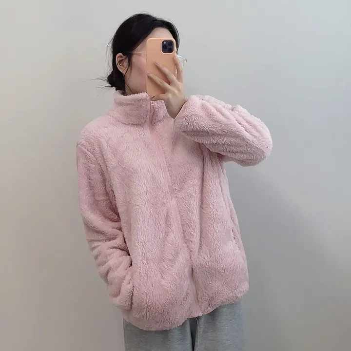 [당일발송/  도톰 !!] 포근 구름빵 양털 후리스(5color) 상세 이미지 27
