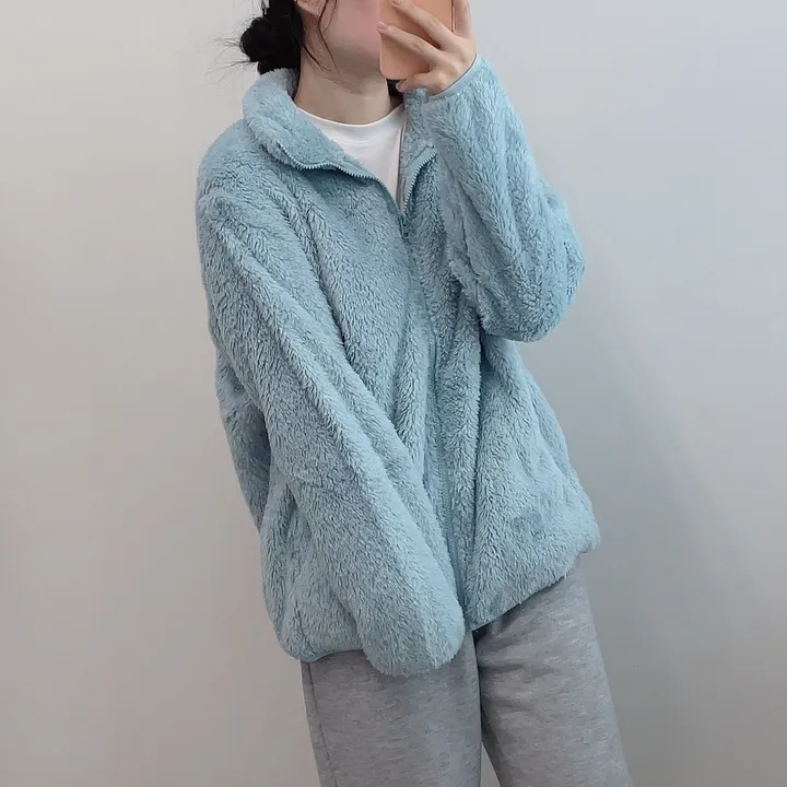 [당일발송/  도톰 !!] 포근 구름빵 양털 후리스(5color) 상세 이미지 28