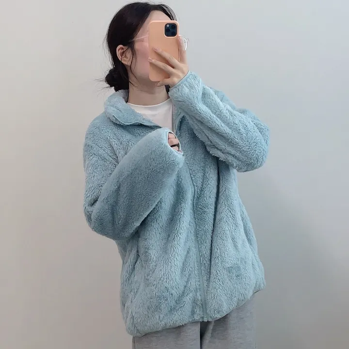 [당일발송/  도톰 !!] 포근 구름빵 양털 후리스(5color) 상세 이미지 30