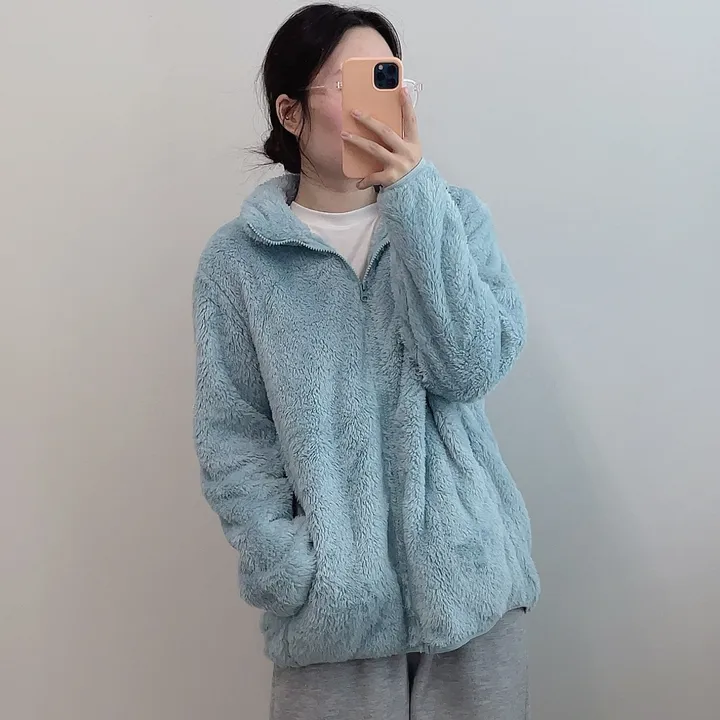 [당일발송/  도톰 !!] 포근 구름빵 양털 후리스(5color) 상세 이미지 33