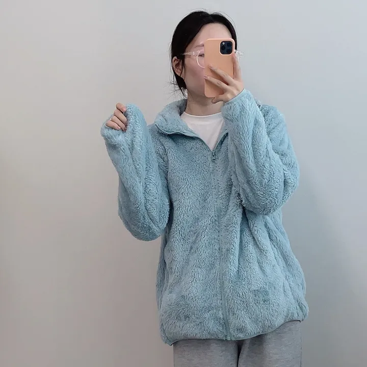 [당일발송/  도톰 !!] 포근 구름빵 양털 후리스(5color) 상세 이미지 34