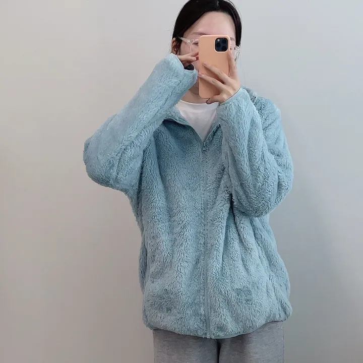 [당일발송/  도톰 !!] 포근 구름빵 양털 후리스(5color) 상세 이미지 35