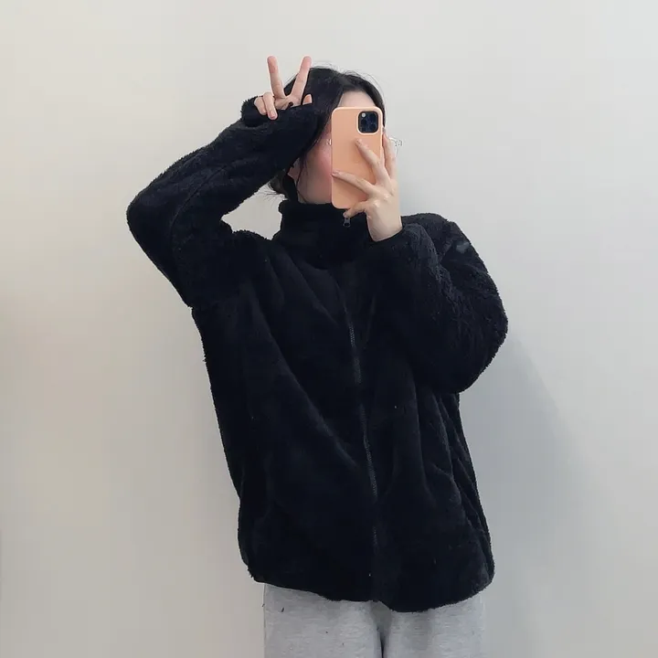 [당일발송/  도톰 !!] 포근 구름빵 양털 후리스(5color) 상세 이미지 44