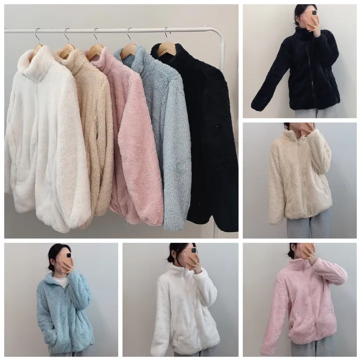 [당일발송/  도톰 !!] 포근 구름빵 양털 후리스(5color) 상세 이미지 1