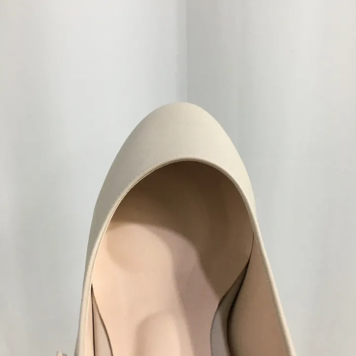 [당일배송/국산수제] 5cm,8cm 라운드 메리제인 쿠션 통굽 힐 상세 이미지 15