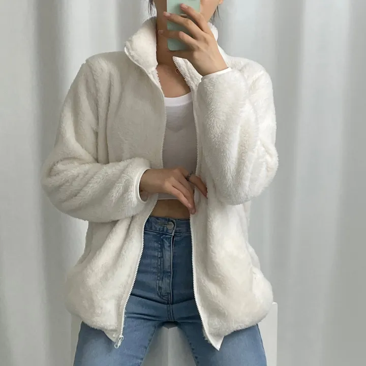 퀄리티🥇당일발송💖[1+1할인/L~XL사이즈] 보들보들 데일리 인생템 도톰 플리스 집업 양털 후리스 6color 상세 이미지 7