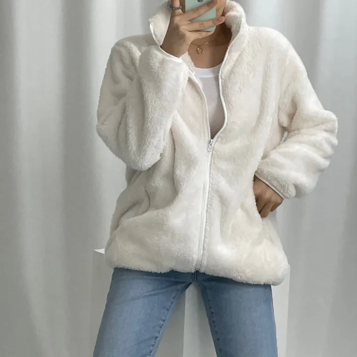 퀄리티🥇당일발송💖[1+1할인/L~XL사이즈] 보들보들 데일리 인생템 도톰 플리스 집업 양털 후리스 6color 상세 이미지 10