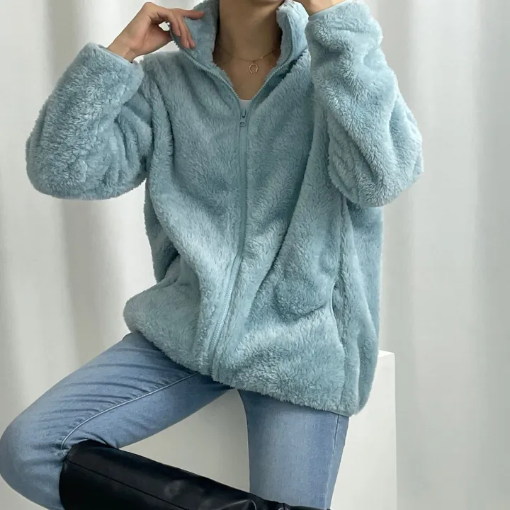 퀄리티🥇당일발송💖[1+1할인/L~XL사이즈] 보들보들 데일리 인생템 도톰 플리스 집업 양털 후리스 6color 상세 이미지 21