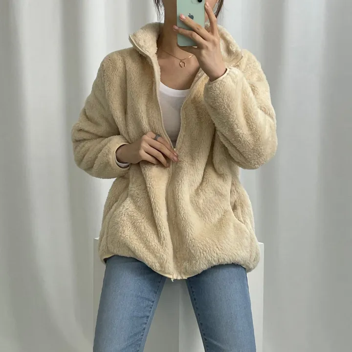 퀄리티🥇당일발송💖[1+1할인/L~XL사이즈] 보들보들 데일리 인생템 도톰 플리스 집업 양털 후리스 6color 상세 이미지 35