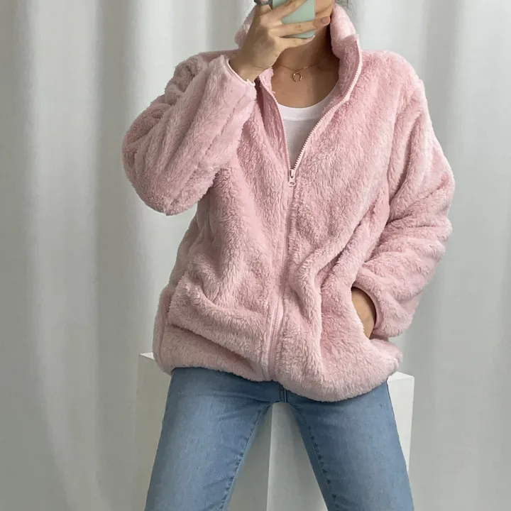 퀄리티🥇당일발송💖[1+1할인/L~XL사이즈] 보들보들 데일리 인생템 도톰 플리스 집업 양털 후리스 6color 상세 이미지 44