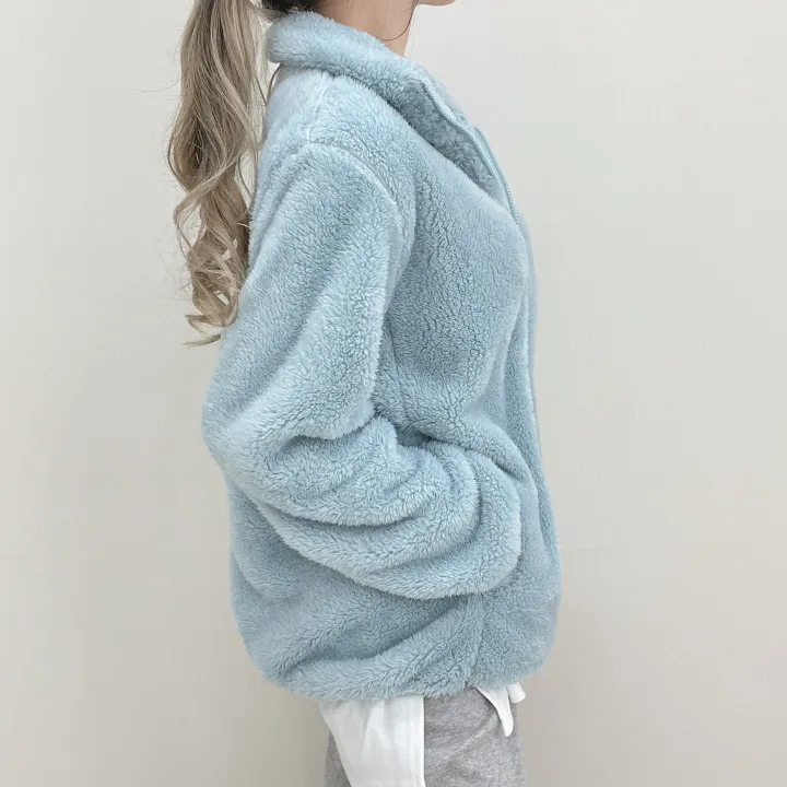 *일주일특가!*[남녀공용/L~XL]꽁꽁 양털 루즈핏 후리스 집업 6color 상세 이미지 54