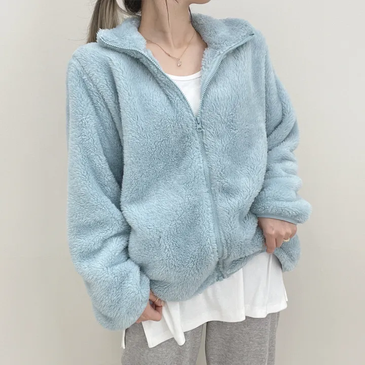 *일주일특가!*[남녀공용/L~XL]꽁꽁 양털 루즈핏 후리스 집업 6color 상세 이미지 53