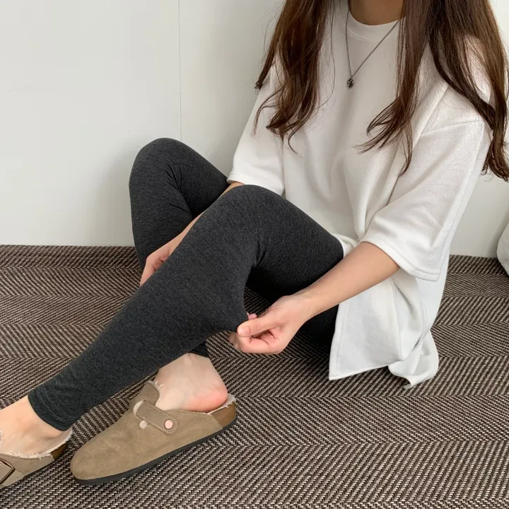 롱다리를 위한 사계절 쫀쫀 면 레깅스 3color 상세 이미지 11