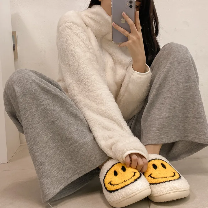 (🧡최저가 / 남녀공용🧡) 따뜻 플리스 후리스 커플 포근 털 겨울 집업 (L~XL) 상세 이미지 24