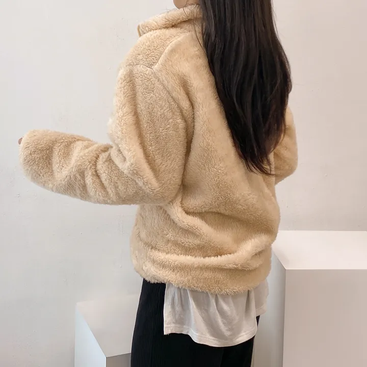 (🧡최저가 / 남녀공용🧡) 따뜻 플리스 후리스 커플 포근 털 겨울 집업 (L~XL) 상세 이미지 45