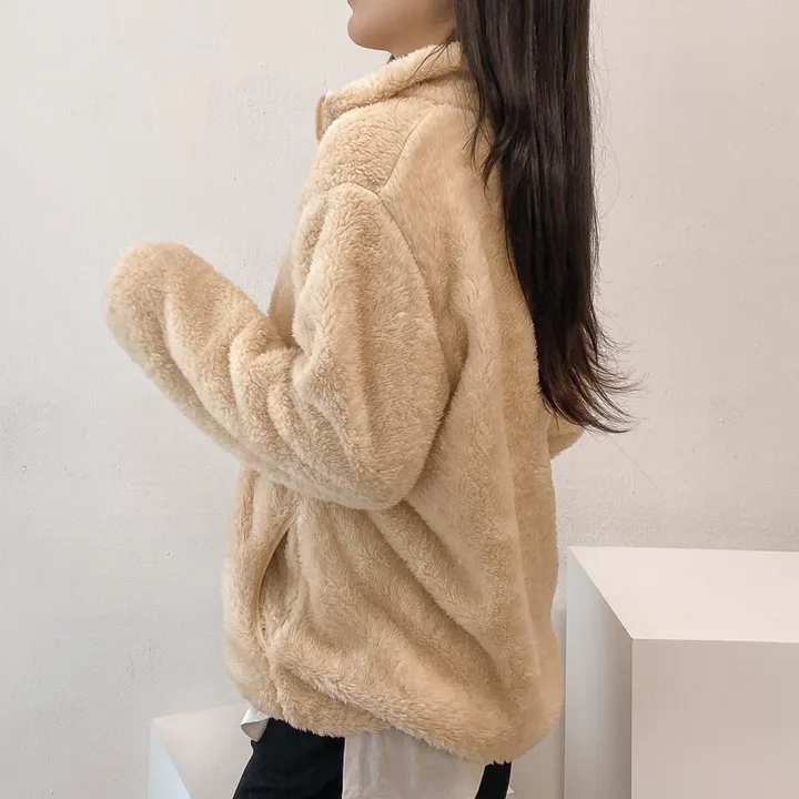 (🧡최저가 / 남녀공용🧡) 따뜻 플리스 후리스 커플 포근 털 겨울 집업 (L~XL) 상세 이미지 49
