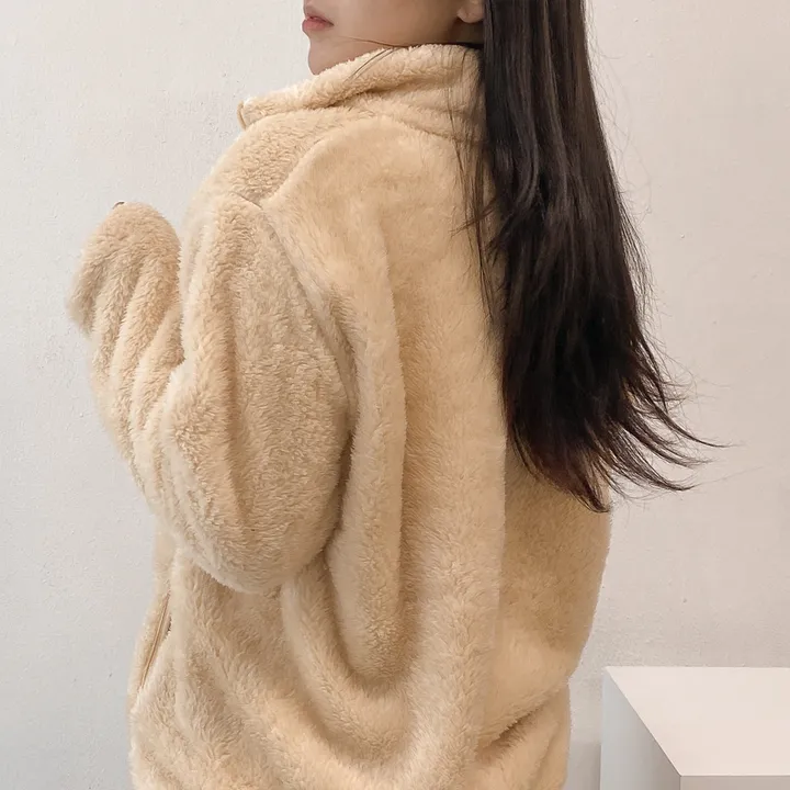 (🧡최저가 / 남녀공용🧡) 따뜻 플리스 후리스 커플 포근 털 겨울 집업 (L~XL) 상세 이미지 47
