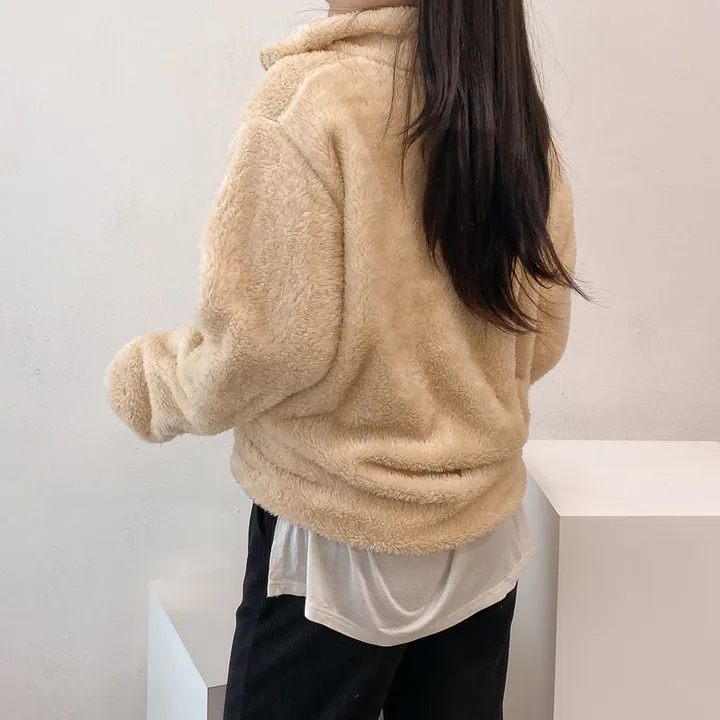 (🧡최저가 / 남녀공용🧡) 따뜻 플리스 후리스 커플 포근 털 겨울 집업 (L~XL) 상세 이미지 46