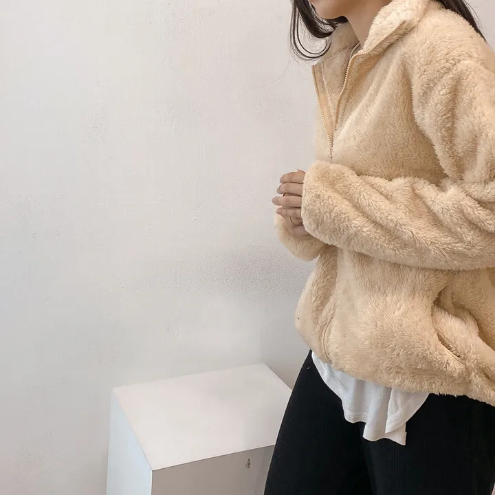 (🧡최저가 / 남녀공용🧡) 따뜻 플리스 후리스 커플 포근 털 겨울 집업 (L~XL) 상세 이미지 48