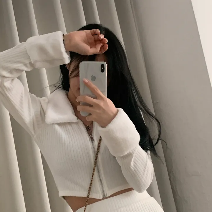 [퀄보장] 초코파우더 레더 크롭 패딩/점퍼 - 2color 상세 이미지 27
