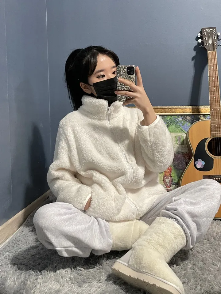 💛라스트팡 - 포근따뜻 후리스 집업 (6color) 상세 이미지 6