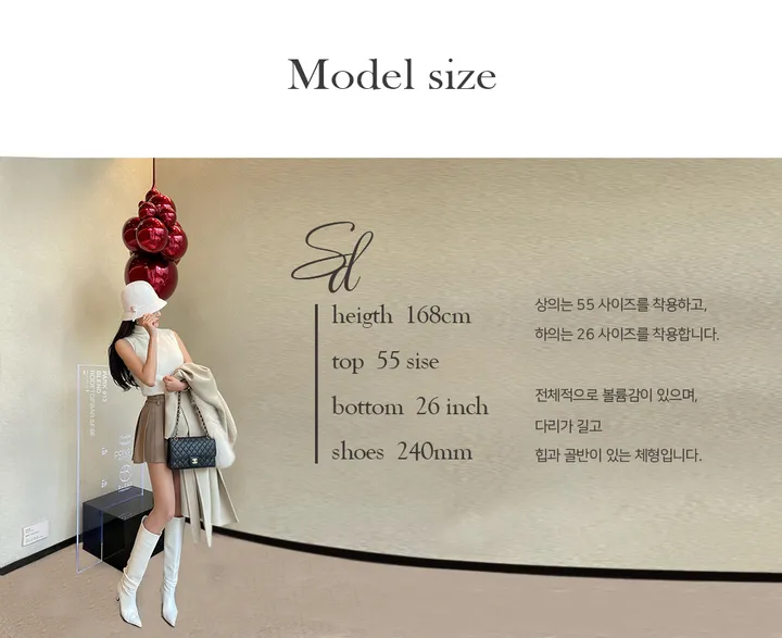 뷰트 스웨이드 큐빅 보석 글리터 뮬 7cm / 3color 상세 이미지 32