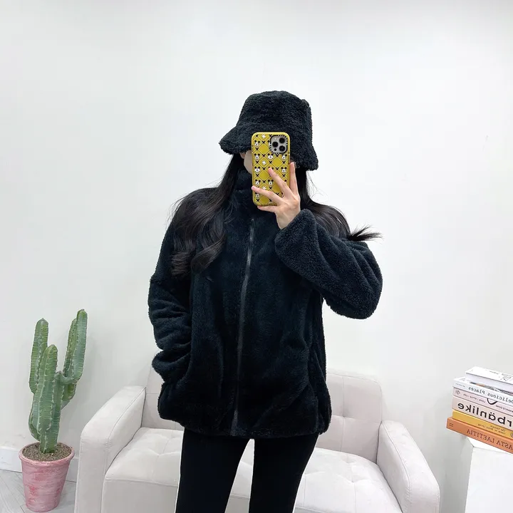 (남녀공용) 몽실 보아털 양털 오버핏 후리스 집업 상세 이미지 41