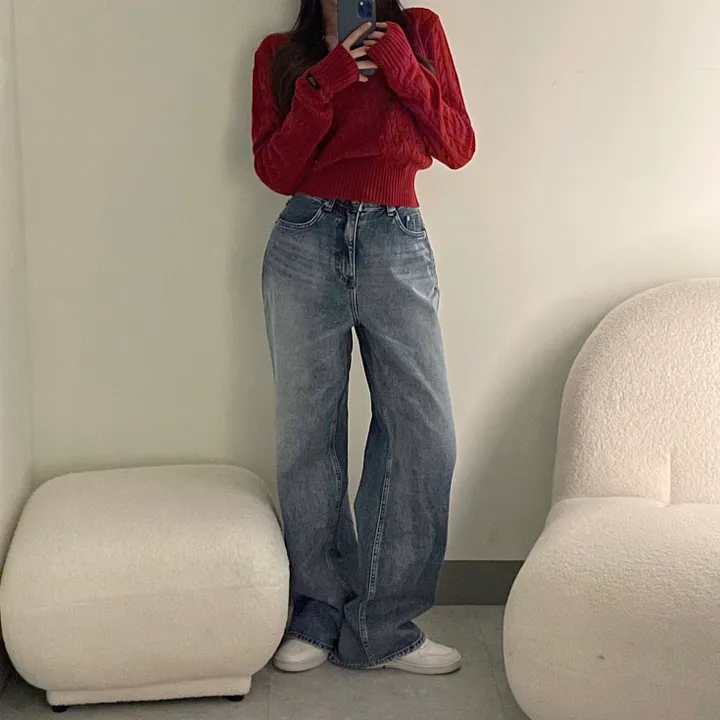 cashmere 3% 세인트 브이넥 꽈배기 니트 - 5color 상세 이미지 7