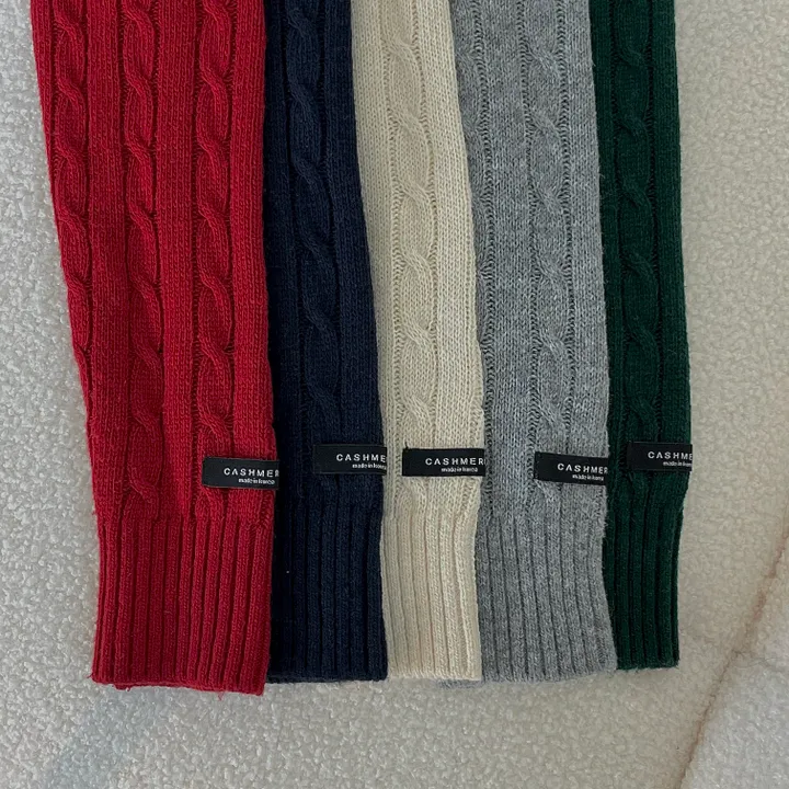cashmere 3% 세인트 브이넥 꽈배기 니트 - 5color 상세 이미지 31