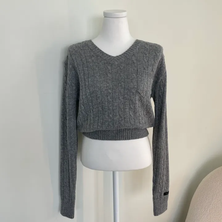 cashmere 3% 세인트 브이넥 꽈배기 니트 - 5color 상세 이미지 33