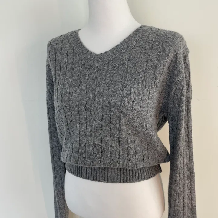 cashmere 3% 세인트 브이넥 꽈배기 니트 - 5color 상세 이미지 34