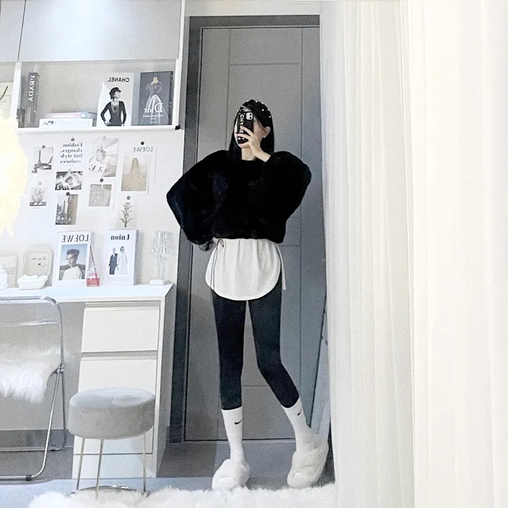 [말라보이는핏🤎/기본아이템 필수 소장 강추!]말랑 쫀득 일자핏 착붙 레깅스 3𝑐𝑜𝑙 상세 이미지 12
