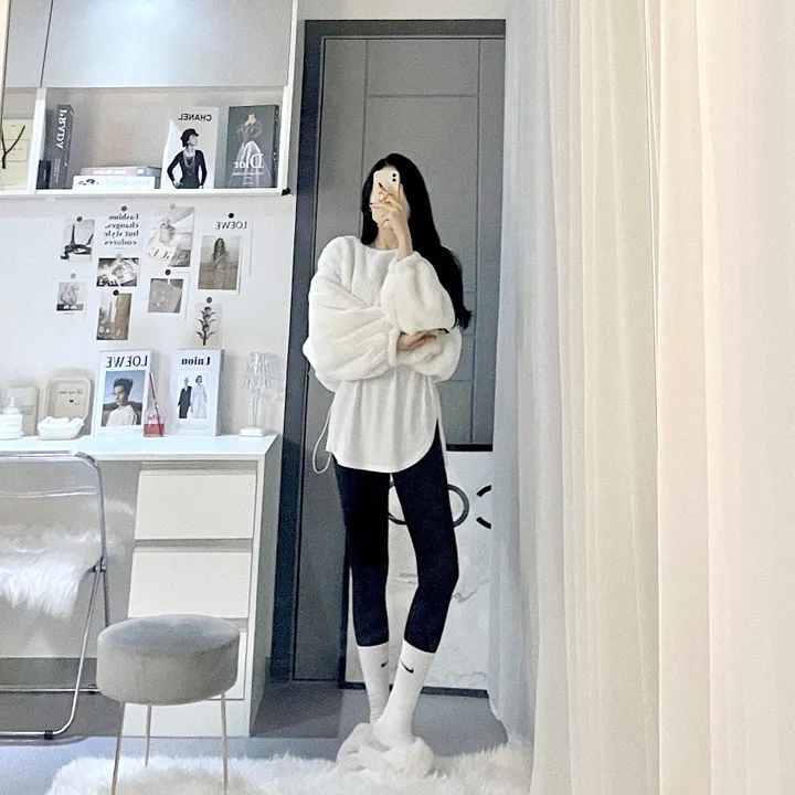 [말라보이는핏🤎/기본아이템 필수 소장 강추!]말랑 쫀득 일자핏 착붙 레깅스 3𝑐𝑜𝑙 상세 이미지 7