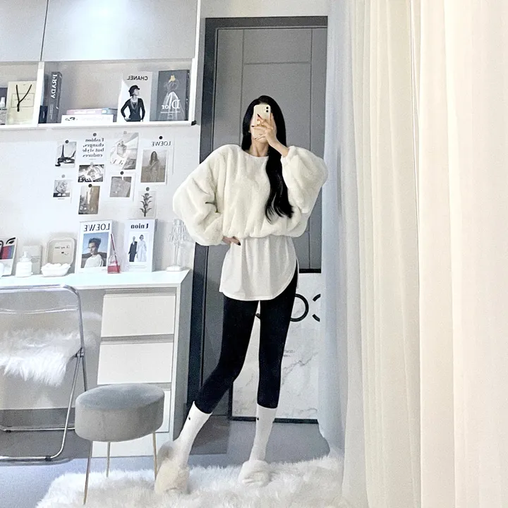 [말라보이는핏🤎/기본아이템 필수 소장 강추!]말랑 쫀득 일자핏 착붙 레깅스 3𝑐𝑜𝑙 상세 이미지 11
