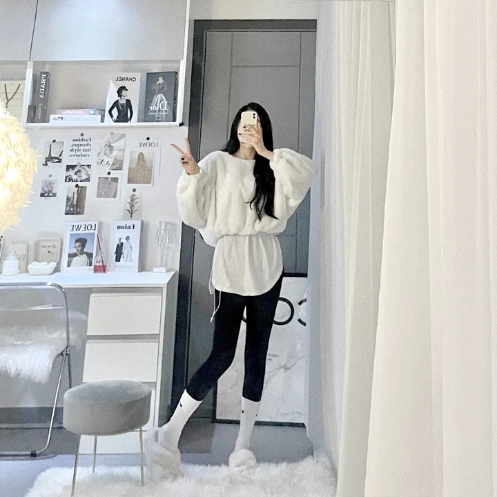 [말라보이는핏🤎/기본아이템 필수 소장 강추!]말랑 쫀득 일자핏 착붙 레깅스 3𝑐𝑜𝑙 상세 이미지 6