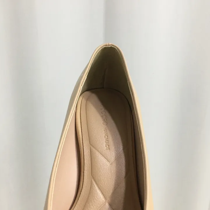 [국내제작/빠른배송] 스퀘어 배색 쿠션 통굽 펌프스 5cm 상세 이미지 35