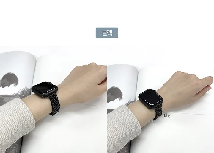 [오늘출발/2+1이벤트] 애플워치 스트랩 모음전 메탈 가죽 밀레니즈 루프 스포츠 밴드 실리콘 애플워치 시계줄 3 6 7 8 se2 울트라 상세 이미지 46