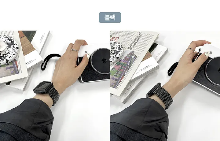 [오늘출발/2+1이벤트] 애플워치 스트랩 모음전 메탈 가죽 밀레니즈 루프 스포츠 밴드 실리콘 애플워치 시계줄 3 6 7 8 se2 울트라 상세 이미지 12