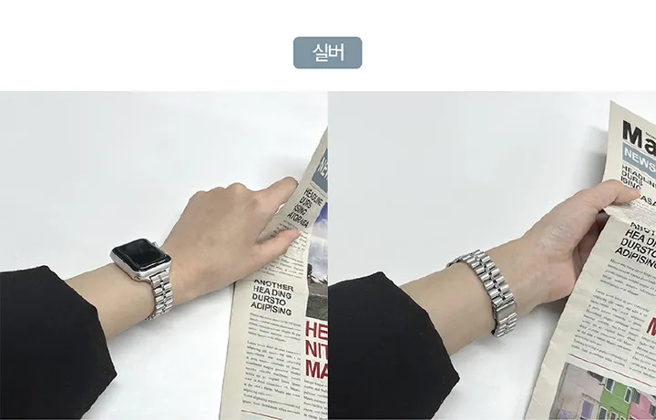 [오늘출발/2+1이벤트] 애플워치 스트랩 모음전 메탈 가죽 밀레니즈 루프 스포츠 밴드 실리콘 애플워치 시계줄 3 6 7 8 se2 울트라 상세 이미지 42