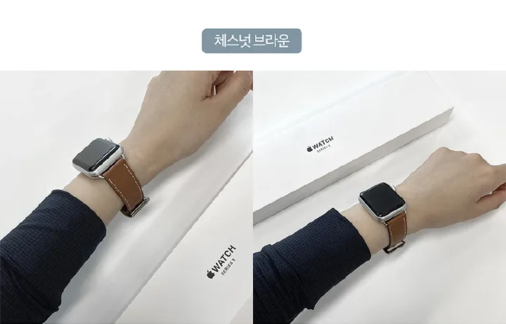 [오늘출발/2+1이벤트] 애플워치 스트랩 모음전 메탈 가죽 밀레니즈 루프 스포츠 밴드 실리콘 애플워치 시계줄 3 6 7 8 se2 울트라 상세 이미지 73