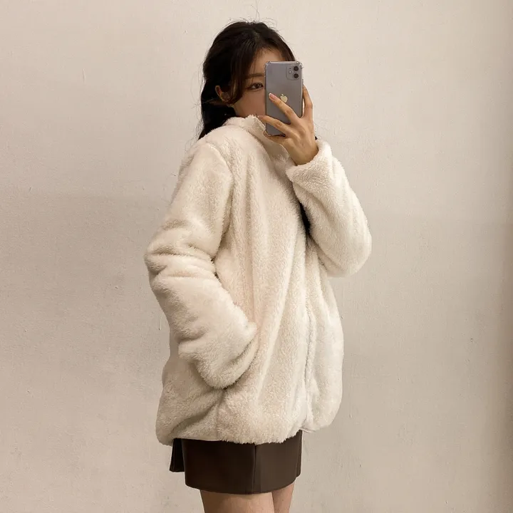 (🧡최저가 / 남녀공용🧡) 따뜻 플리스 후리스 커플 포근 털 겨울 집업 (L~XL) 상세 이미지 8