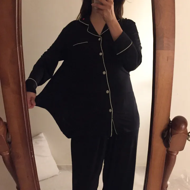 ❤️오늘출발❤️친환경 안심원단 커플잠옷 백화점 수면 파자마 선물 상세 이미지 8
