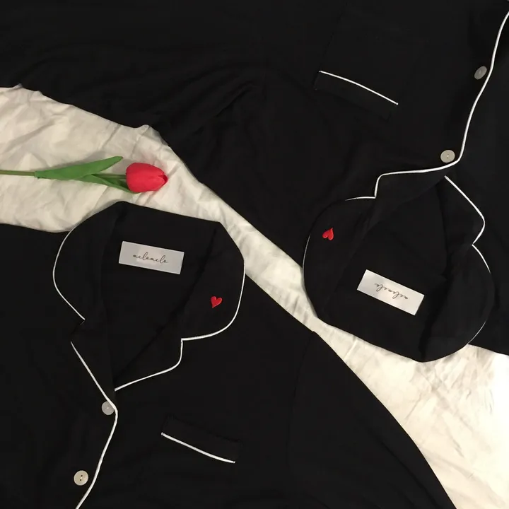 ❤️오늘출발❤️친환경 안심원단 커플잠옷 백화점 수면 파자마 선물 상세 이미지 41