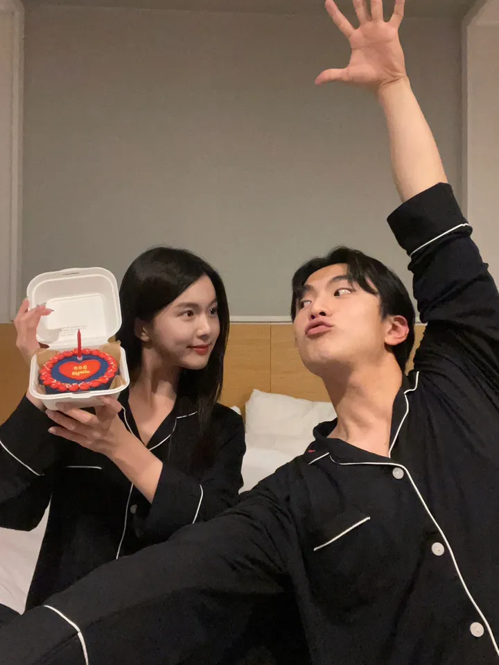 ❤️오늘출발❤️친환경 안심원단 커플잠옷 백화점 수면 파자마 선물 상세 이미지 18