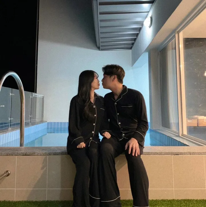 ❤️오늘출발❤️친환경 안심원단 커플잠옷 백화점 수면 파자마 선물 상세 이미지 22