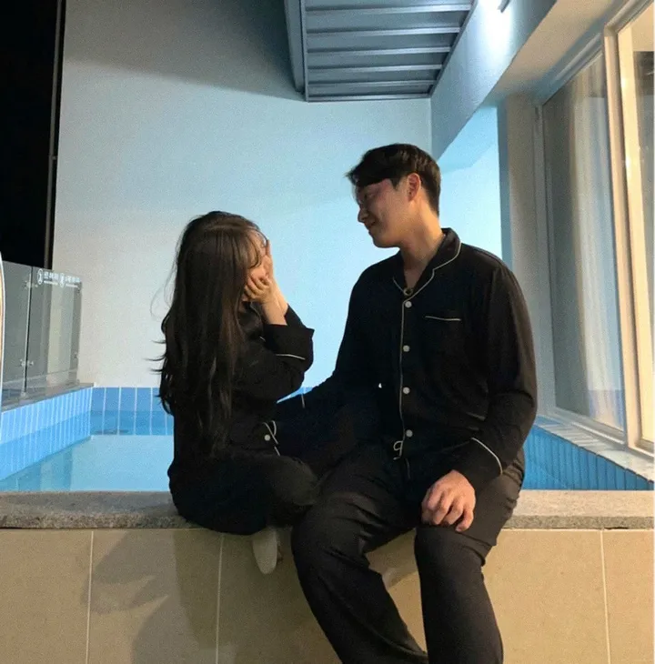 ❤️오늘출발❤️친환경 안심원단 커플잠옷 백화점 수면 파자마 선물 상세 이미지 23